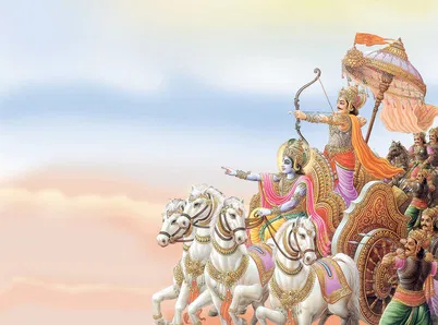 Arjuna ist Teil der indischen Mythologie