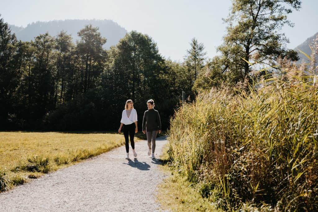 Grounding and energizing hike Thiersee